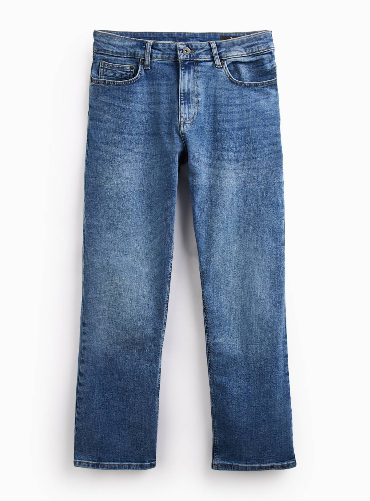 Mid Denim Bootcut Jeans 32R - Image 3
